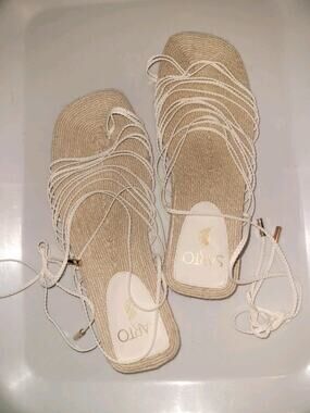 SARTO by Franco Sarto Iona Strappy Sandals US Size 8.5M